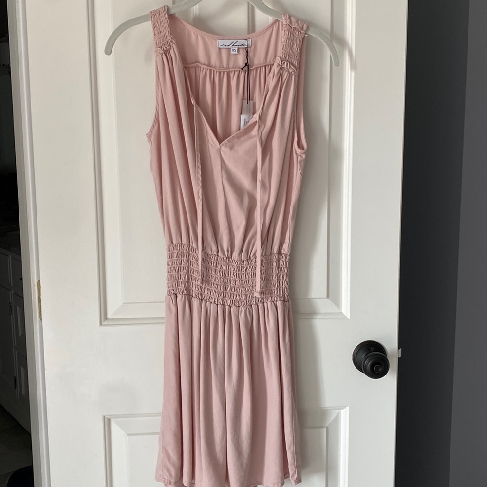 Smocked Shoulder Dress BNWT. Size XS